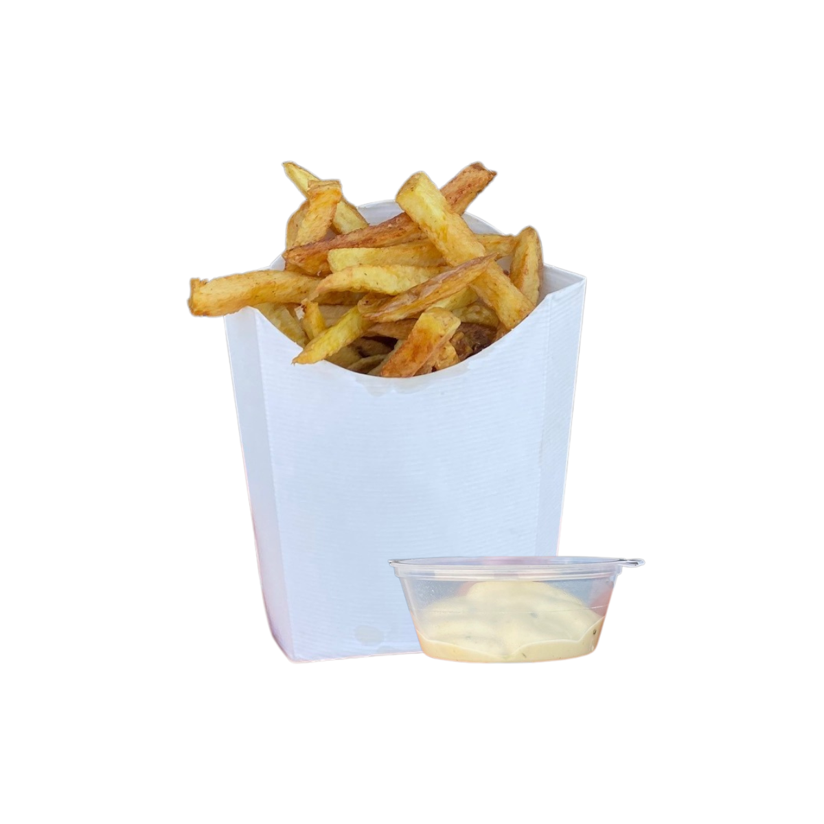 Frites double cuisson & sa sauce