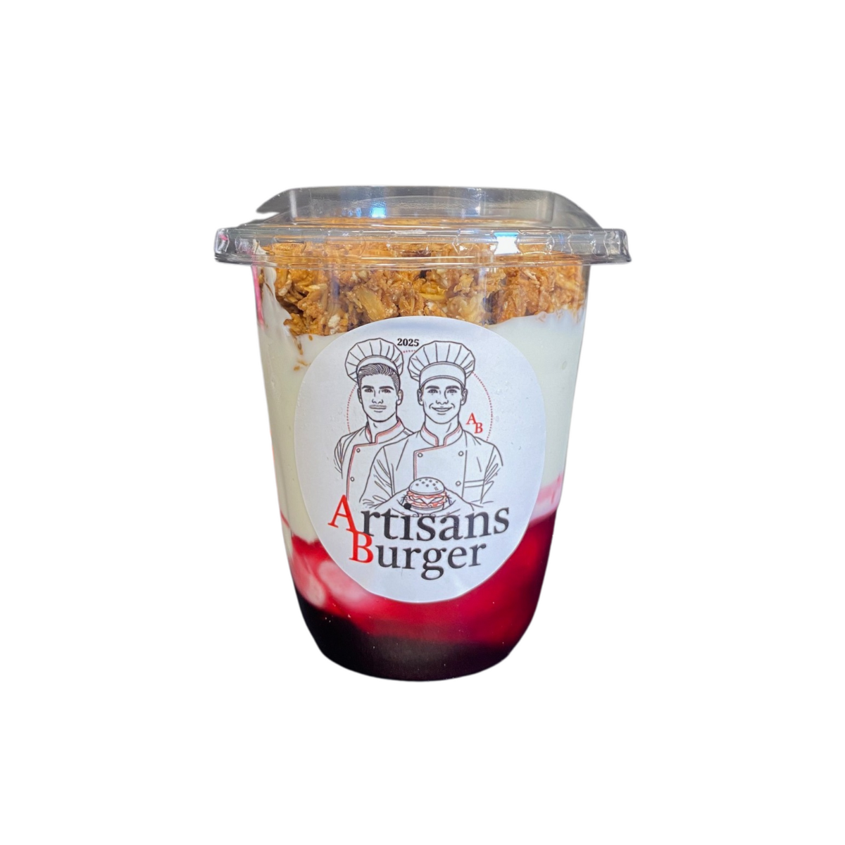 Fromage blanc - Coulis de Framboise